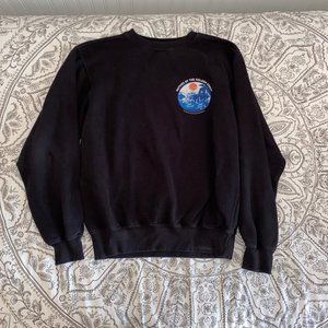 brandy melville oversized black sweatshirt (sold)